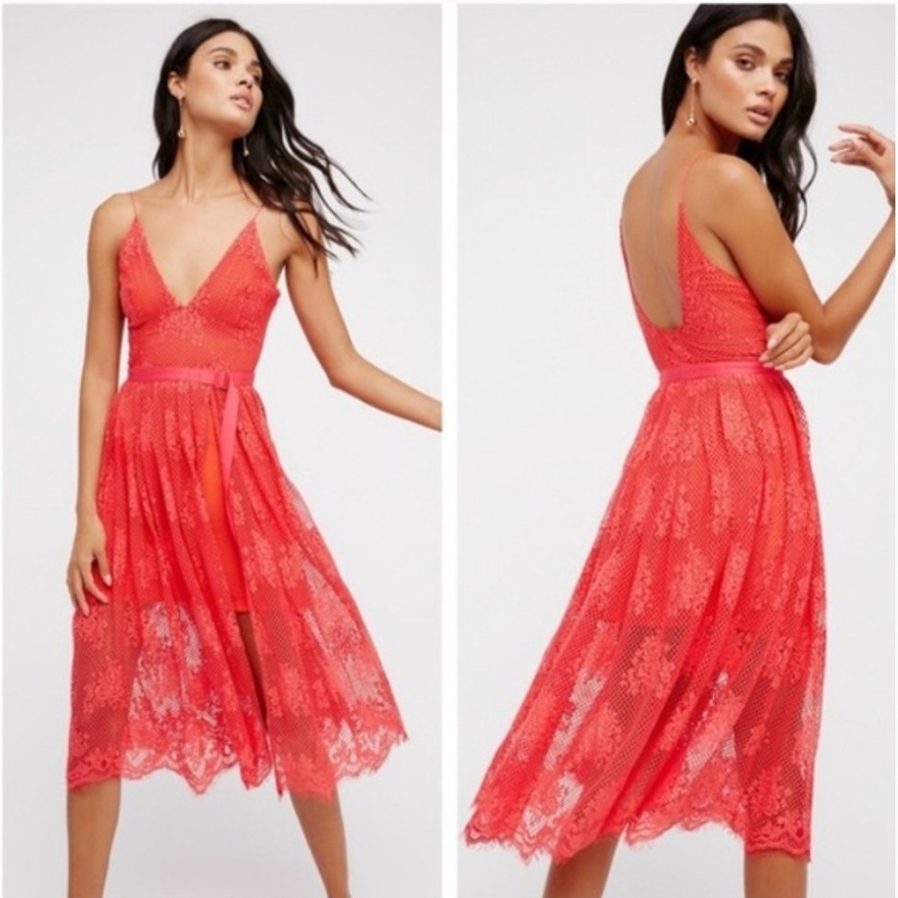 NWT Free People lace dress size 2